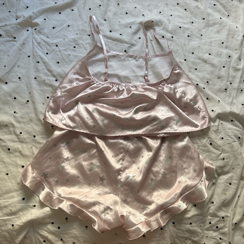 Nasty Gal Pink Pajama Set Intimates Sleepwear